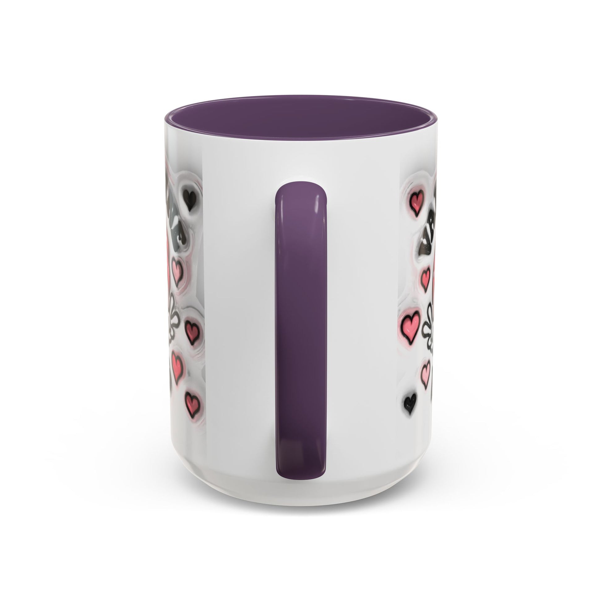 Valentine Vibes - Accent Coffee Mug (11oz, 15oz) Mely Mela