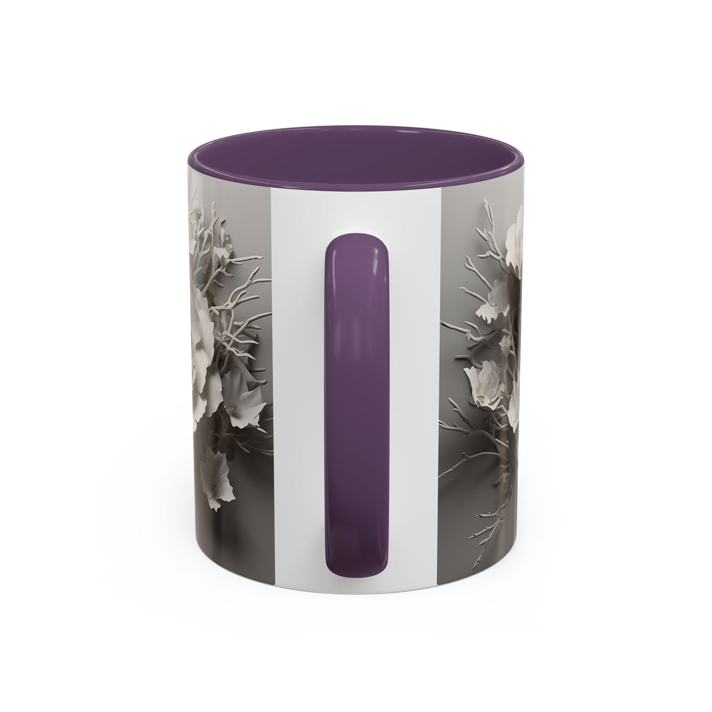 Elevate Your Morning Routine with the 3D Misty Forest - Accent Coffee Mug (11, 15oz) Mely Mela