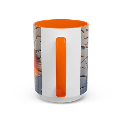 Elevate Every Sip with the 3D Canyon at Dusk - Accent Coffee Mug (11, 15oz) Mely Mela