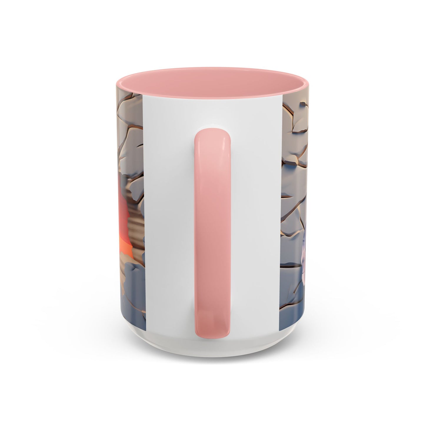 Elevate Every Sip with the 3D Canyon at Dusk - Accent Coffee Mug (11, 15oz) Mely Mela