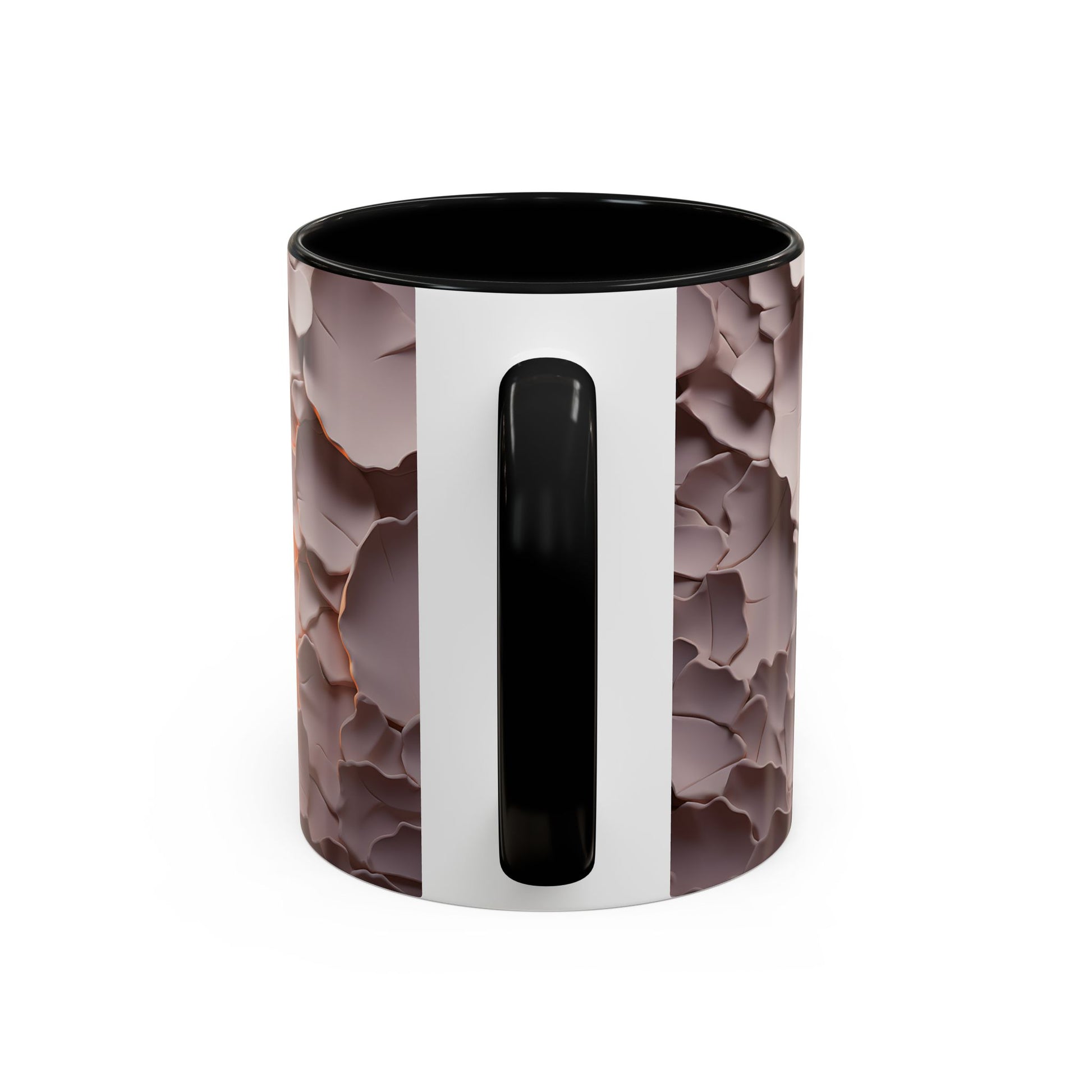 Elevate Your Coffee Break with the 3D Canyon at Dusk - Accent Coffee Mug (11oz, 15oz) Mely Mela