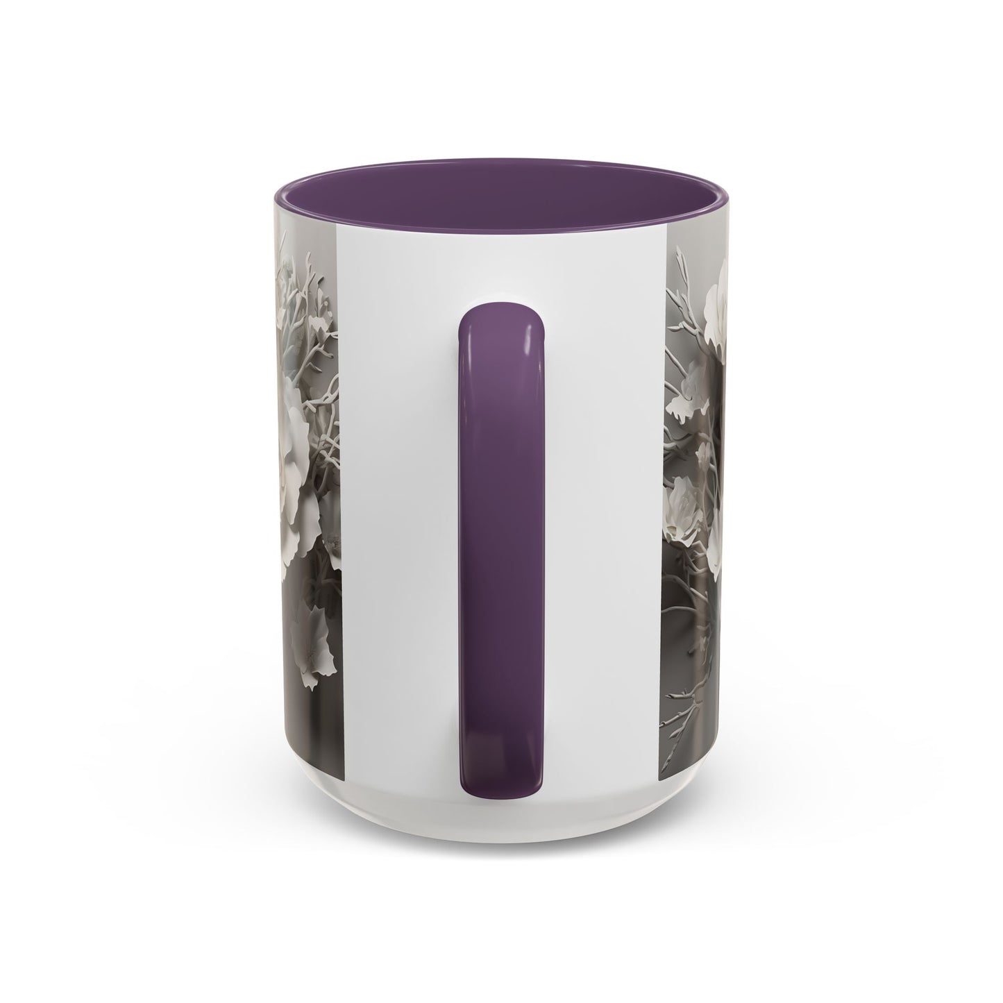 Elevate Your Morning Routine with the 3D Misty Forest - Accent Coffee Mug (11, 15oz) Mely Mela