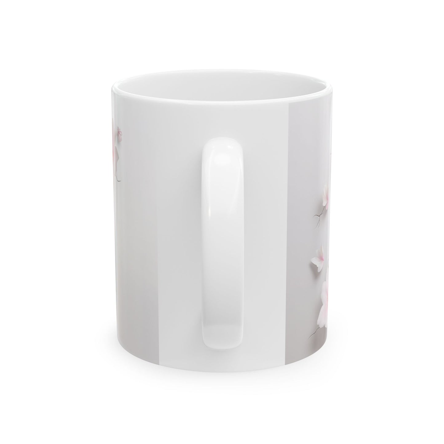 3D White Cat - Ceramic Mugs 11oz & 15oz: The Perfect Blend of Charm and Functionality Mely Mela