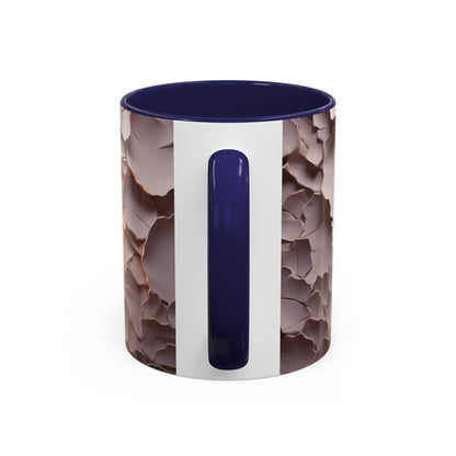 Elevate Your Coffee Break with the 3D Canyon at Dusk - Accent Coffee Mug (11oz, 15oz) Mely Mela