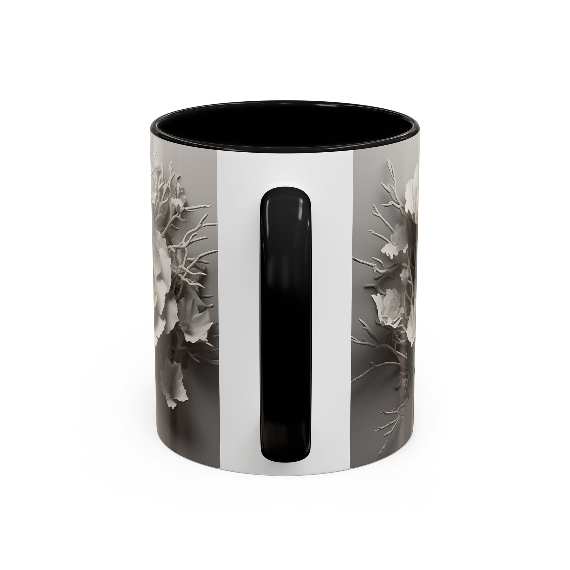 Elevate Your Morning Routine with the 3D Misty Forest - Accent Coffee Mug (11, 15oz) Mely Mela