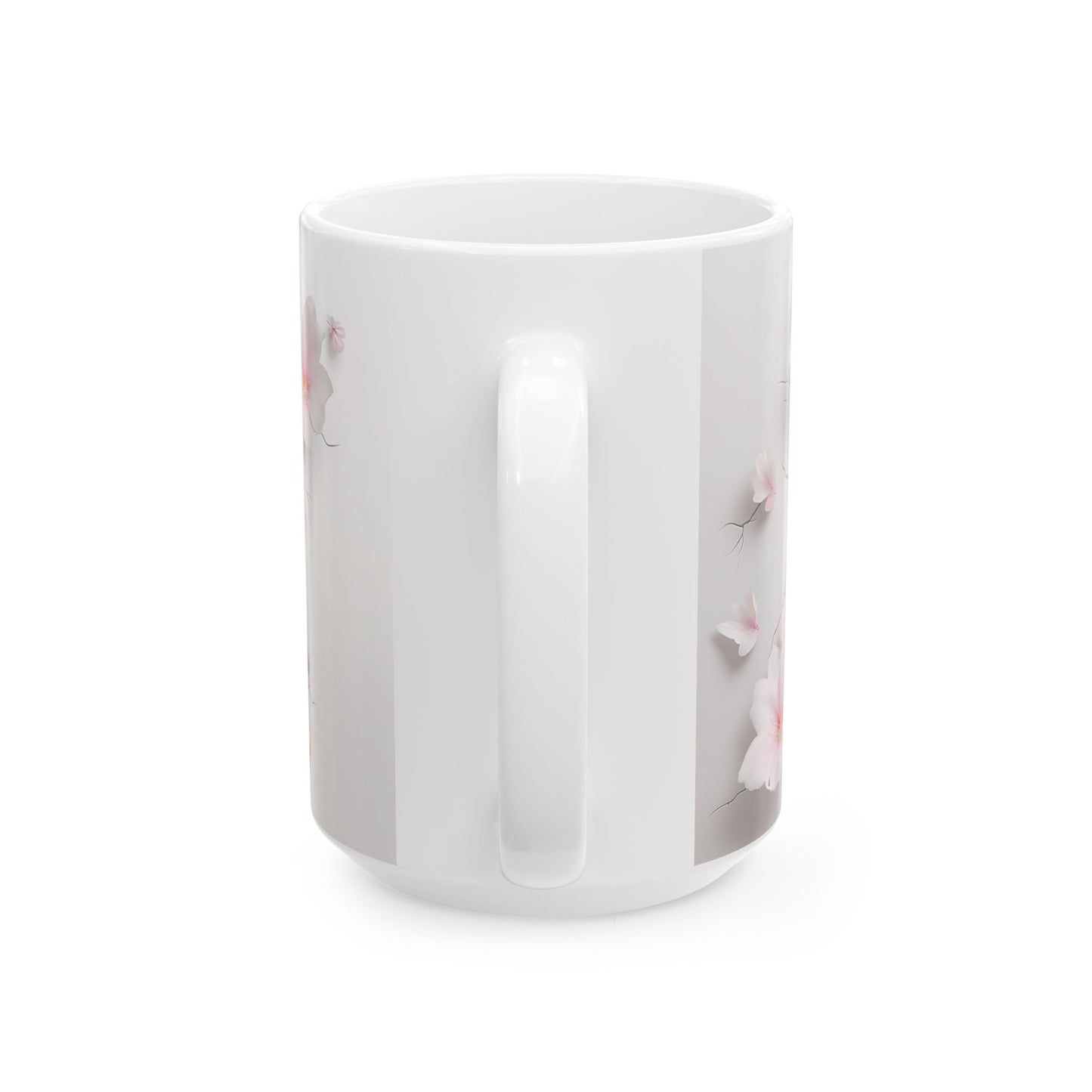 3D White Cat - Ceramic Mugs 11oz & 15oz: The Perfect Blend of Charm and Functionality Mely Mela