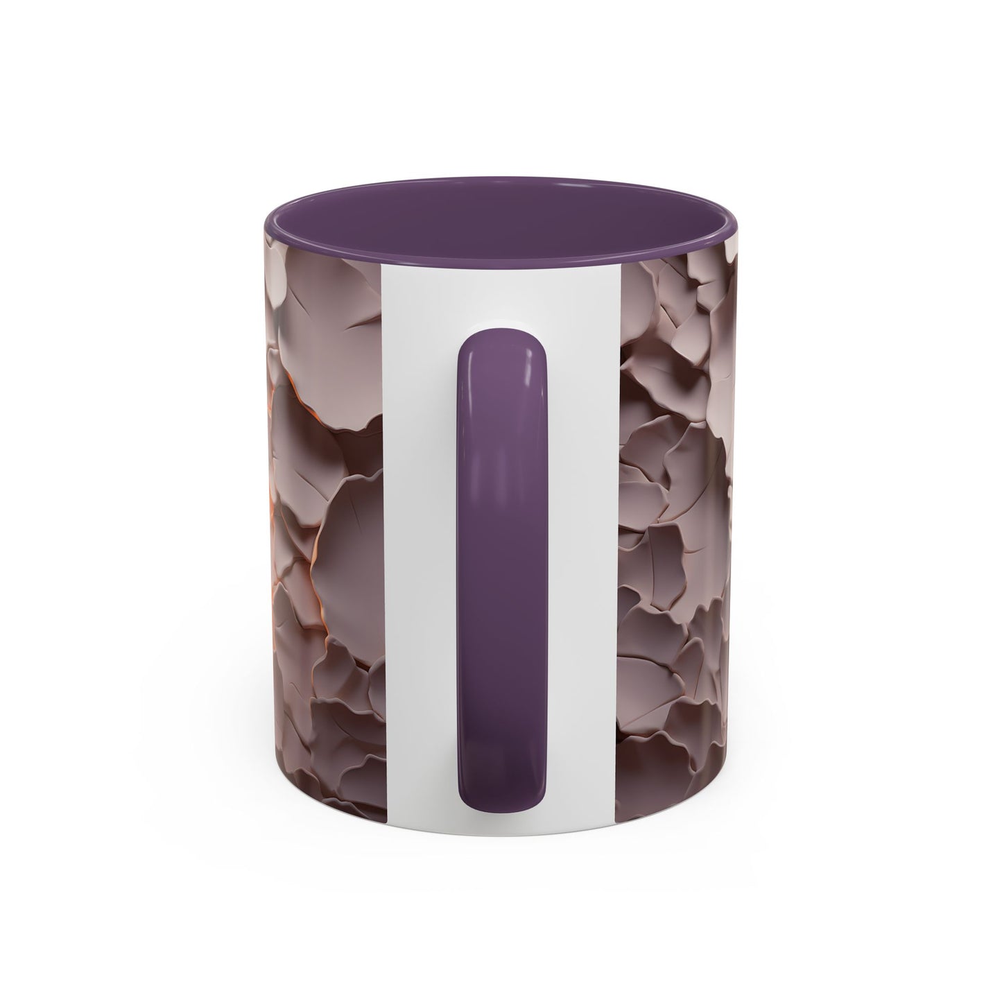 Elevate Your Coffee Break with the 3D Canyon at Dusk - Accent Coffee Mug (11oz, 15oz) Mely Mela