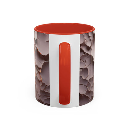 Elevate Your Coffee Break with the 3D Canyon at Dusk - Accent Coffee Mug (11oz, 15oz) Mely Mela