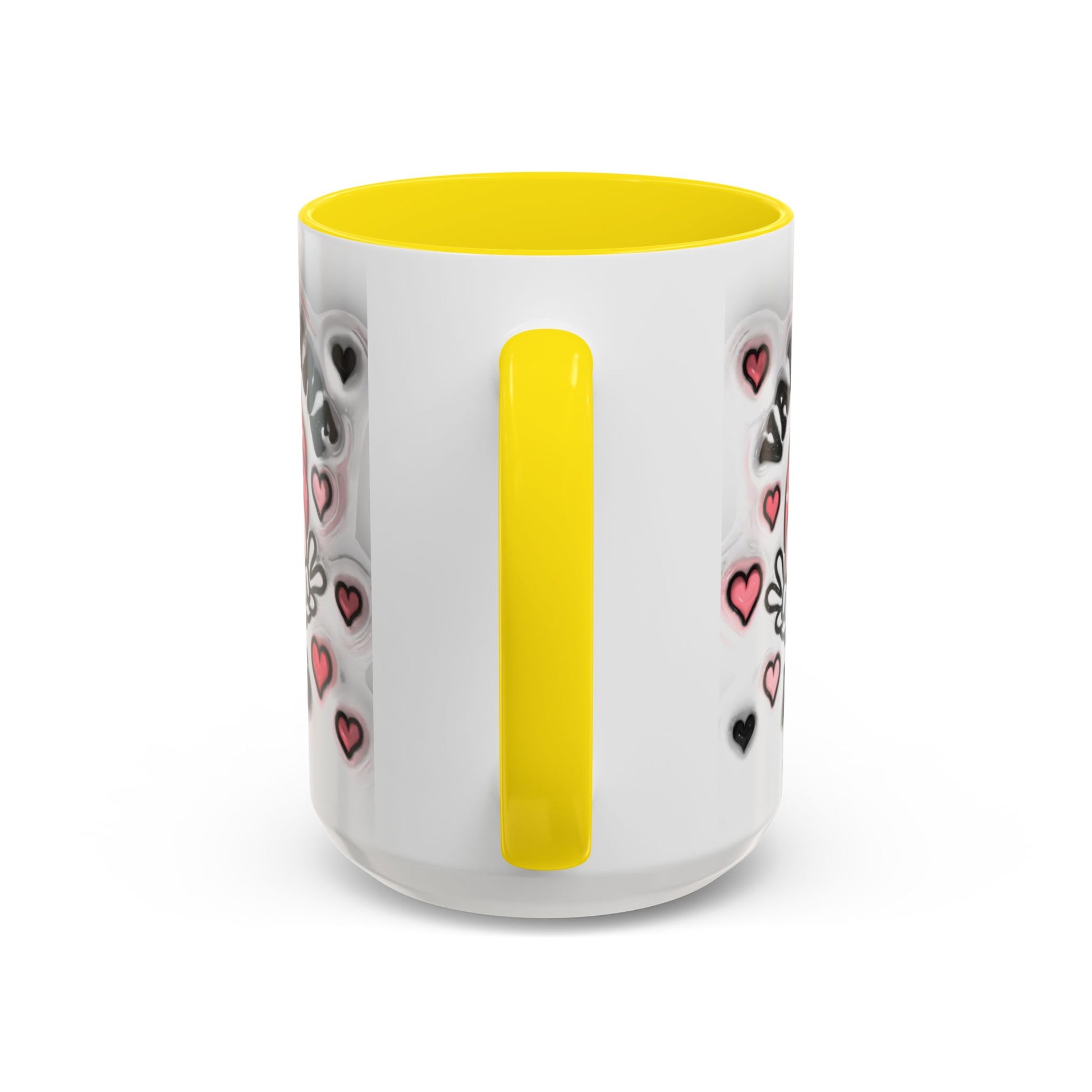 Valentine Vibes - Accent Coffee Mug (11oz, 15oz) Mely Mela