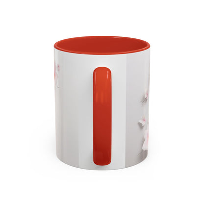 Elevate Your Coffee Moments with the 3D White Cat - Accent Coffee Mug (11, 15oz) Mely Mela