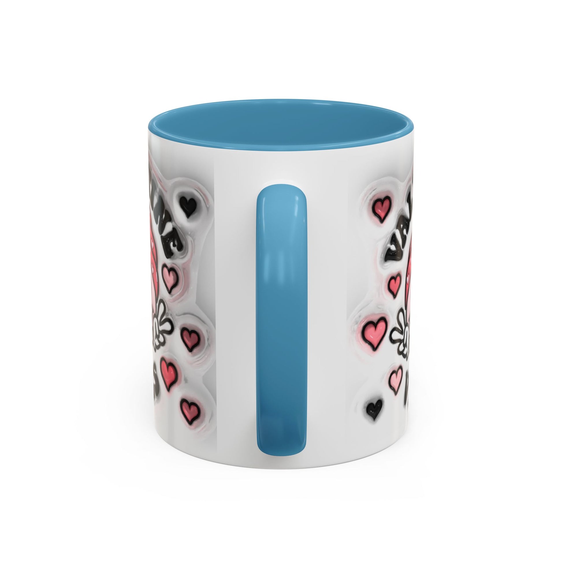 Valentine Vibes - Accent Coffee Mug (11oz, 15oz) Mely Mela