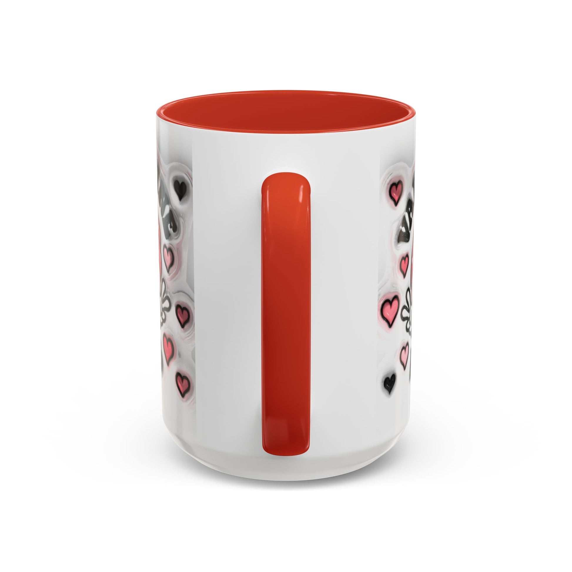 Valentine Vibes - Accent Coffee Mug (11oz, 15oz) Mely Mela